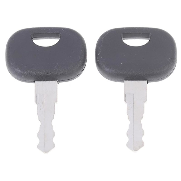2 stk. 14603 Nøkkel For Jcb Bomag Dynapac Terex Vibromax New Holland Nh [db] Black 1PC