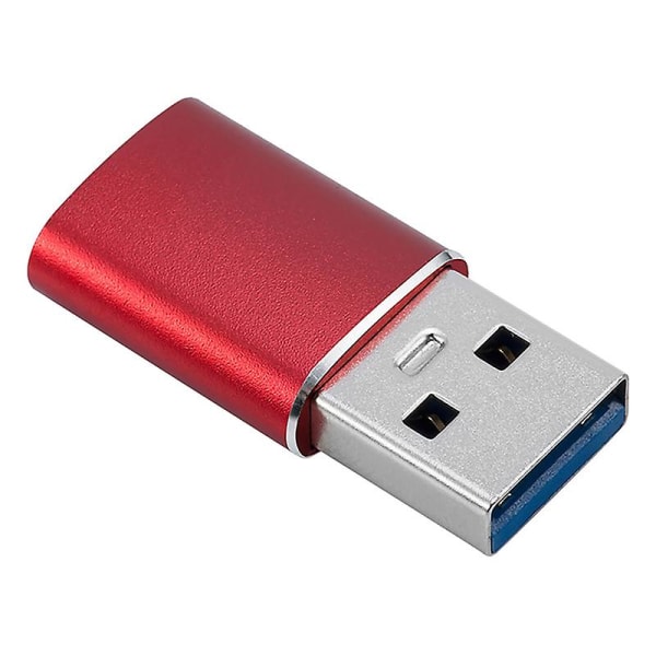 Puhelimen muuntaja, nopea monitoiminen hot swap Usb3.1 uros naar Type-c naaras minimuunnin älypuhelimeen Jikaix Red