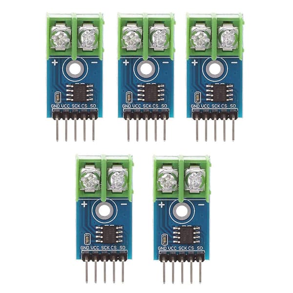 5 st MAX6675 K-typ Termoelements Temperatursensormodul för {Db} Bluegreen