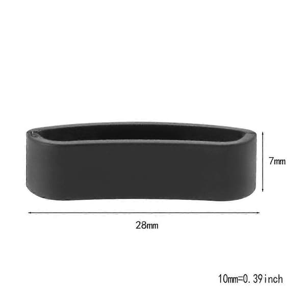Lyxigt Gummiband Säkerhetsklocka Armbandsspänne Ringögla Fäste För SUUNTO CORE [db]