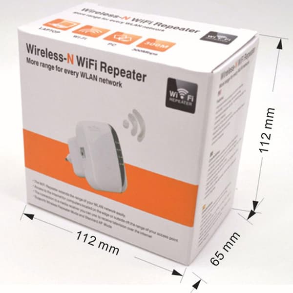 Mini Wifi Repeater Us Uk Eu Plug Range Extender Trådlös 300mbps Access Point 2. [DB] EU