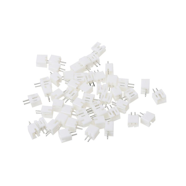 50 SET Mini Micro JST 2.0 PH 2-polig kontaktplugg med kablar 120MM 26AWG [DB]
