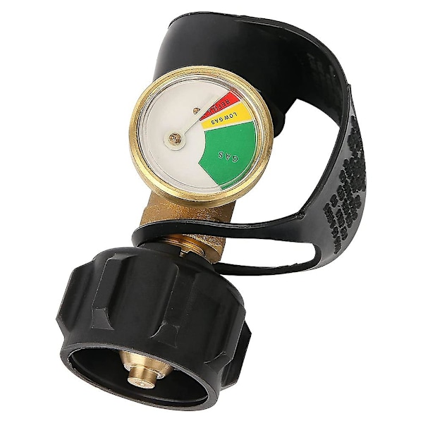 Db Propantankmätare Nivåindikator, Läckdetektor, Gastryckmätare För Rv, Med Typ 1-Anslutning black  gold