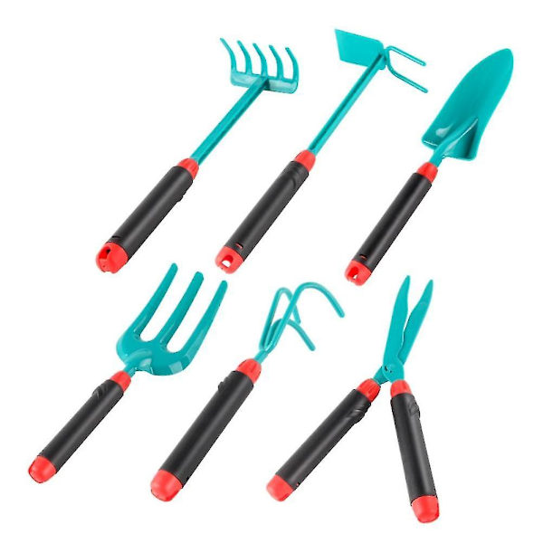 11-delt børnehavearbejdssæt medfølger tote taske spade rive gaffel forklæde handsker vandkande udendørs legetøj gave til drenge piger  [dB} Green