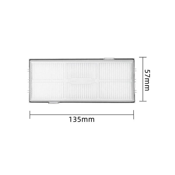 Reservedeler for S8 Pro Ultra, s8+, s8 robotstøvsuger, hovedsidebørste, HEPA-filter