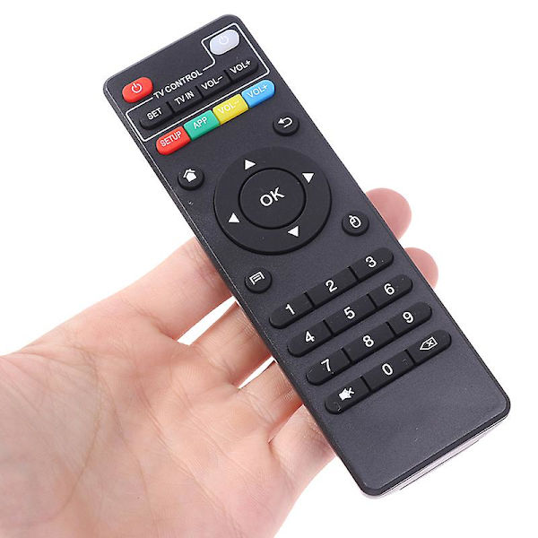 Yleinen IR-kaukosäädin Android TV Boxille Mxq-4k Mxq Pro H96 Prot9 Hfmqv [DB] One Size
