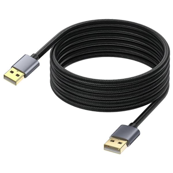 10m 480Mbps USB 2.0 Type A Han til Han Kabel Forlængerledning til Digitalkamera Printer Scanner db