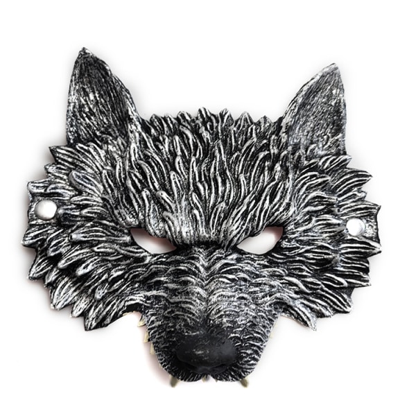 Carnival/Easter Cosplay Latex Wolf Mask Animal Style