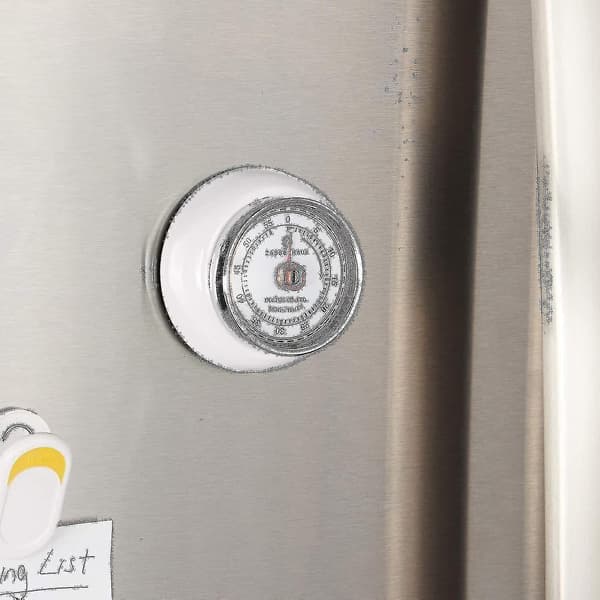 Magnetisk Retro Køkken Timer, Klassisk Mekanisk Koge Timer DB White