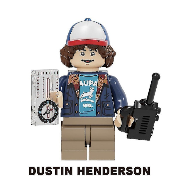 8 stk. Stranger Things-serien Samlede byggeklodser Legetøj Playset Minifigurer Model Børn Gave Db