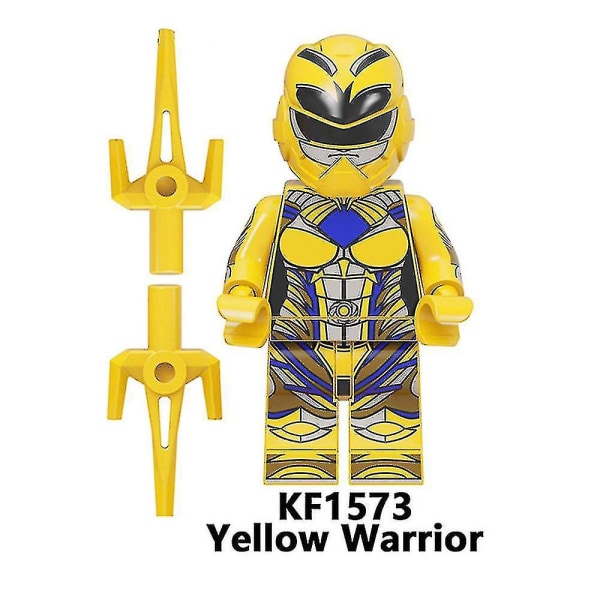 7kpl/ set Power Rangers Rakennuspalikat Minifiguurit Lelut Kokoamisfiguurit Lelut Lapset Lahjat Kodinsisustus Db