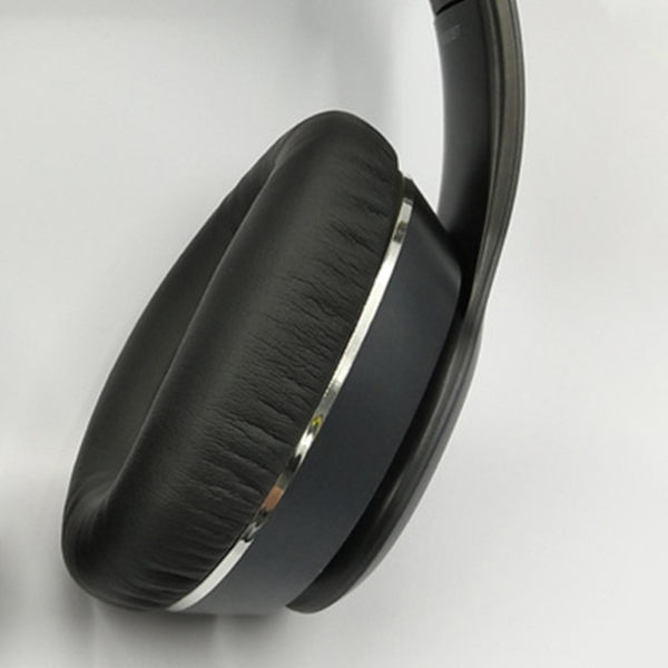 1 par ørepuder udskiftning bløde hovedtelefoner ørepuder cover til Edifier W820bt W828nb [DB] Black