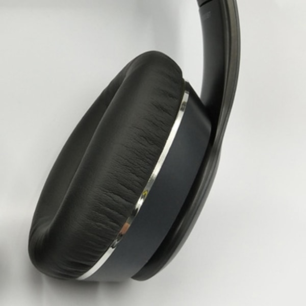 1 par øreputer erstatning myke hodetelefoner øreputer deksel for Edifier W820bt W828nb [DB] Black