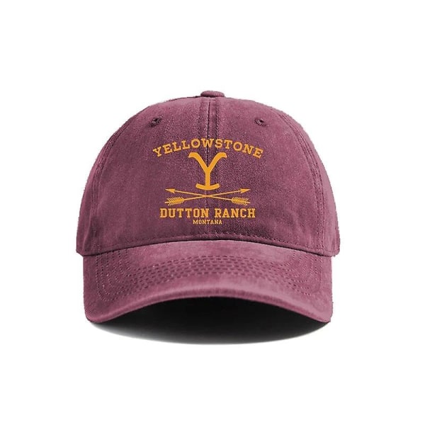 Yellowstone National Park Baseball Kasketter Distressed Hatte Kasket Mænd Kvinder Retro Outdoor Summer Justerbare Yellowstone Hatte Mz-294 [DB] As picture Adjustable