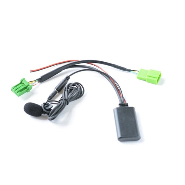 Auton Bluetooth 5.0 Aux-kaapeli Mikrofoni Handsfree Matkapuhelinsoittoadapteri Jaguar Land Roverille {db} Black
