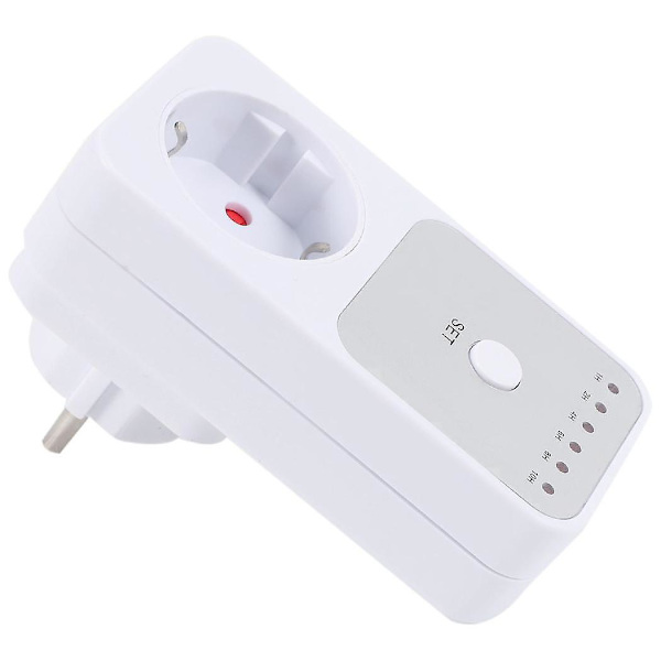 Nedtellingstimerbryter Intelligent Kontroll Plug-in Socket Lukker Automatisk Socket Eu-plugg [db]