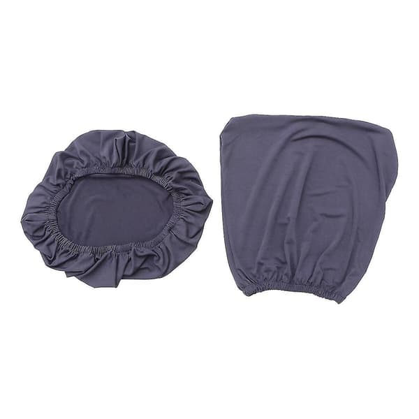 Enfärgat elastiskt stolsöverdrag i polyester, delat och töjbart skyddsfodral för hotellstolar