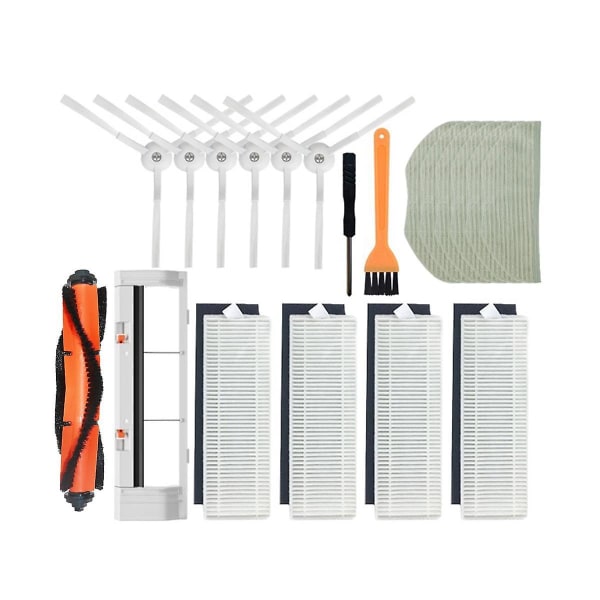 G1 Mjstg1 Mi Robot Vacuum-mop Essential Skv4136gl -vesisäiliö, pölysäiliö, pääharja, Hepa-suodatin, mo [DB] As Shown