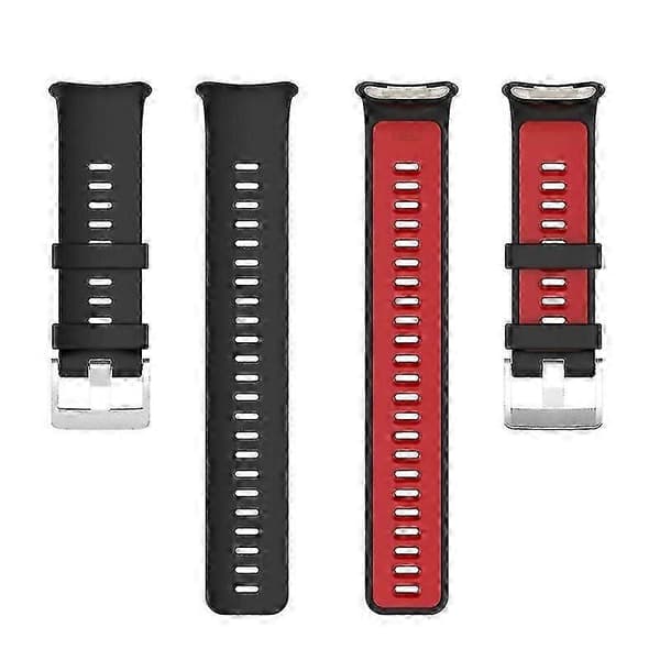 Polar Vantage V2 Silikoniranneke [DB] Black Red
