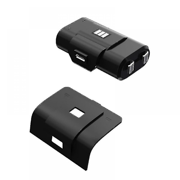 Play And Charge Kit til Xbox Series X Controller med 1100mAh Genopladeligt Batteri - 2 Pakker [DB] Black*2