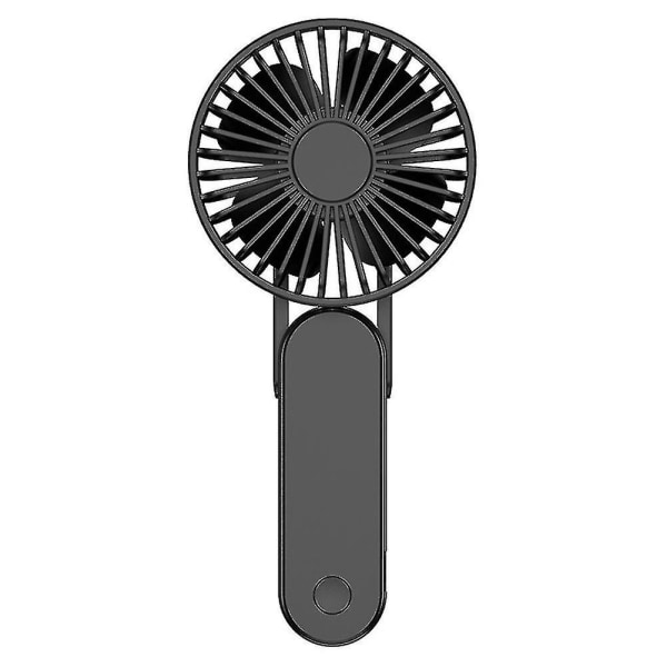 Håndholdte USB-ventilatorer Electic Mini Portable Outdoor Fan Genopladelig Foldebart Håndtag Desktop Fan