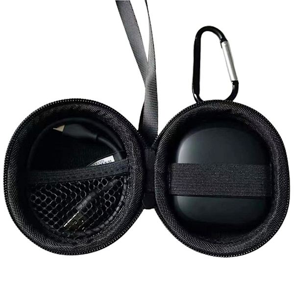 Kotelo Quiet Comfort Earbuds II -kuulokkeille, kova EVA-materiaalista valmistettu ulkokäyttöön sopiva kantolaukku, suojapussi, kannettava kotelo, naarmuuntumaton suojakotelo