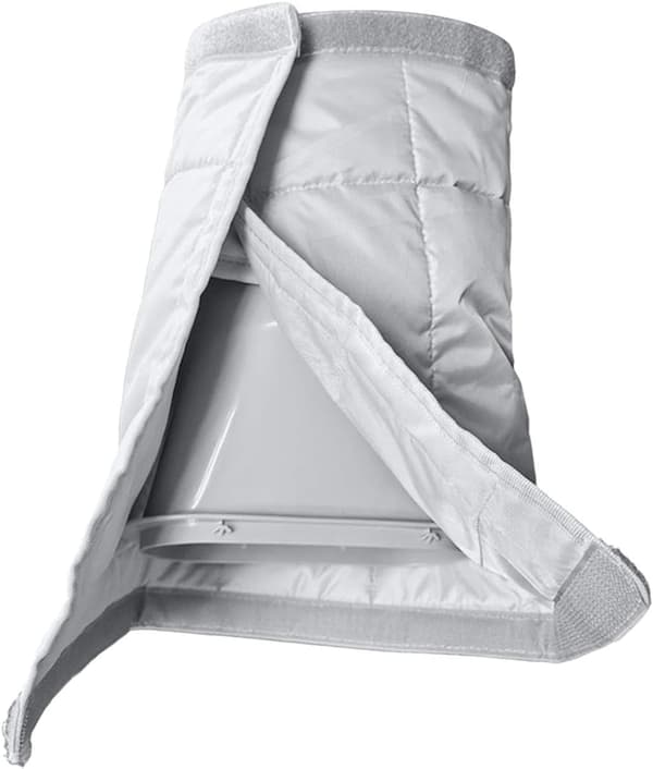 AC Isolerat Slangskydd | Elastiskt Justerbart Dammtätt Ventilationsskydd, Luftkonditioneringsslanghylsa | för Hem, Sovsal, Kontor, Lägenhet, Sovrum Interface Set