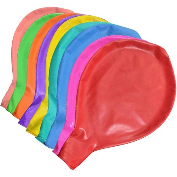 10 X Diameter 36\" Jätteballong Jumbo Latexballong För Bröllop Födelsedagsfest Babyshower Karneval Slumpmässig Färg DB