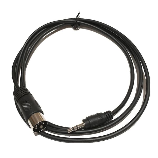 Profesjonell 3,5 mm til 5-pin DIN-kabel for MIDI-lydutstyr tilbehør [DB]