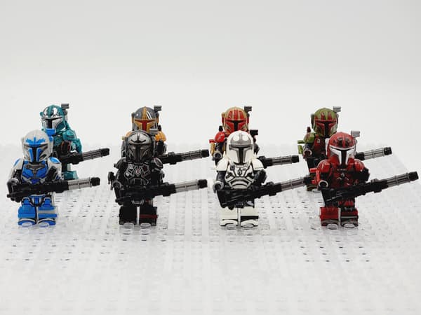 Star Wars tilpasset Heavy Mandalorian Mini Figures Assortment Set 8pcsDB