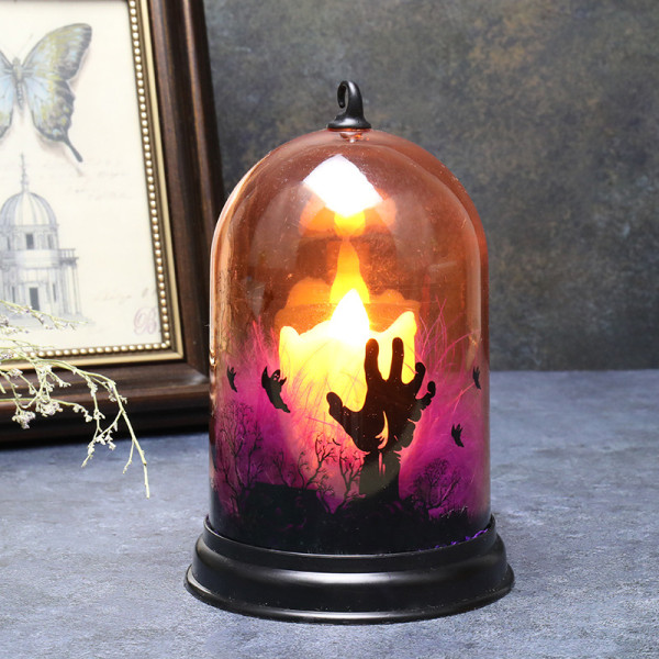 halloween led elektroninen kynttilä kodin sisustus valoisa koriste