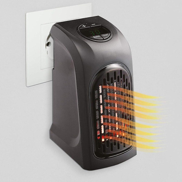 sysy Handy Heater - Kompakti pistorasialämmitin, jossa on 2 tasoa - energiaa säästävä lämmitin nopeaan [DB]