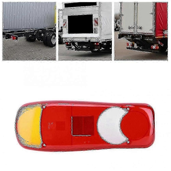 2 stk. baglygteafdækning til lastbil til Daf Lf45 Lf55 Nissan Cabstar lastbil - Snngv g20242090505 [DB]