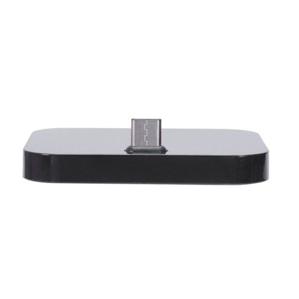 Matkapuhelimen pöytätietokone Type-C laturin telineessä Matkapuhelimen USB-C lataustelakointiasema musta [DB]