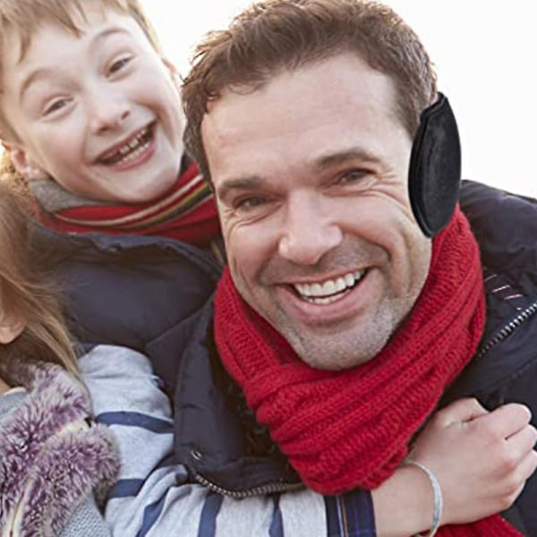 Justerbar ørevarmer Unisex øreklokker Vinter Bak-hodet Sammenleggbar stil for menn og kvinner Vinter utendørs øreklokker db