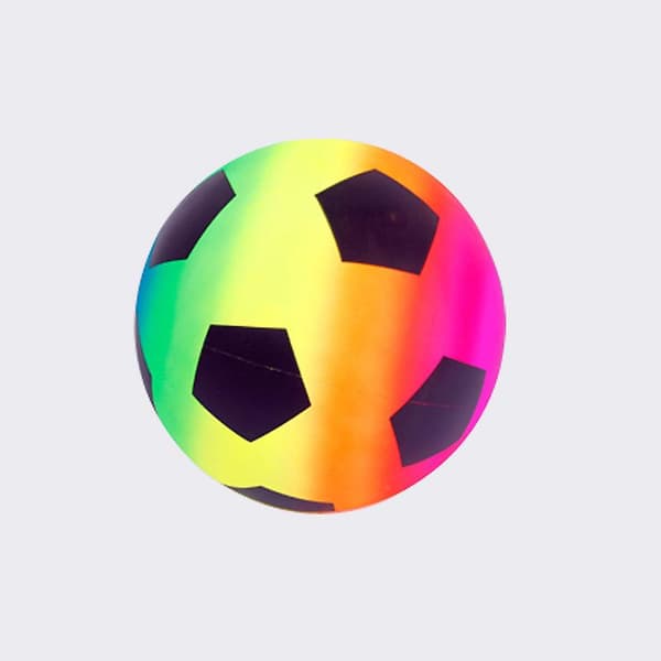 Børns Regnbuebold Udendørs Have Fodbold Strandleg (3stk, Farve) db