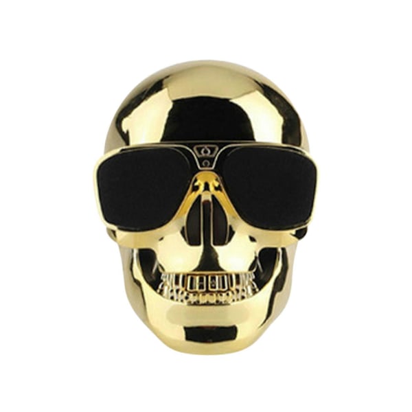 Kannettava Luuranko Kallo Bluetooth Langaton Kaiutin 15W BT4.0 FM Radio Halloween Langaton Kaiutin Halloween rekvisiitta äänirasia db GD