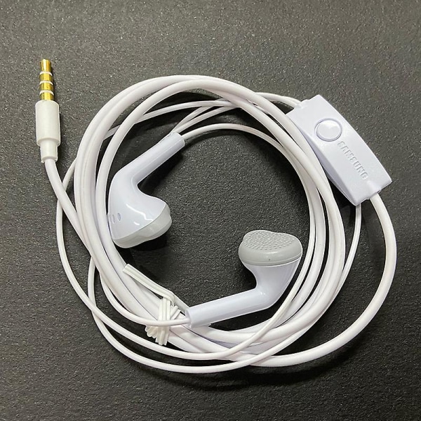 Öronhörlurar Ehs61 med kabel och mikrofon för Samsung S5830 S7562 för Xiaomi Hörlurar för smartphone Öronproppar {DB Black