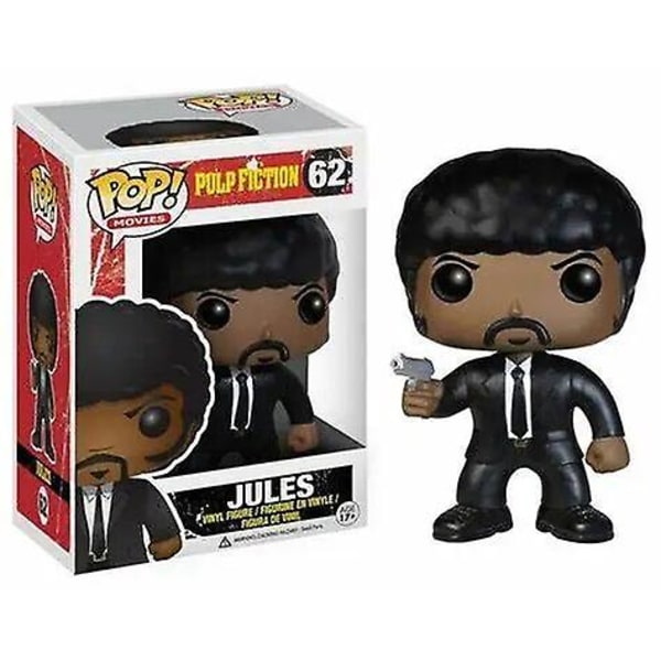 63# Pulp Fiction Jimmie Jules Vincent Vega Butch Coolidge 10cm Vinyl Actionfigurer Samlemodel Legetøj Til Børn Db 65