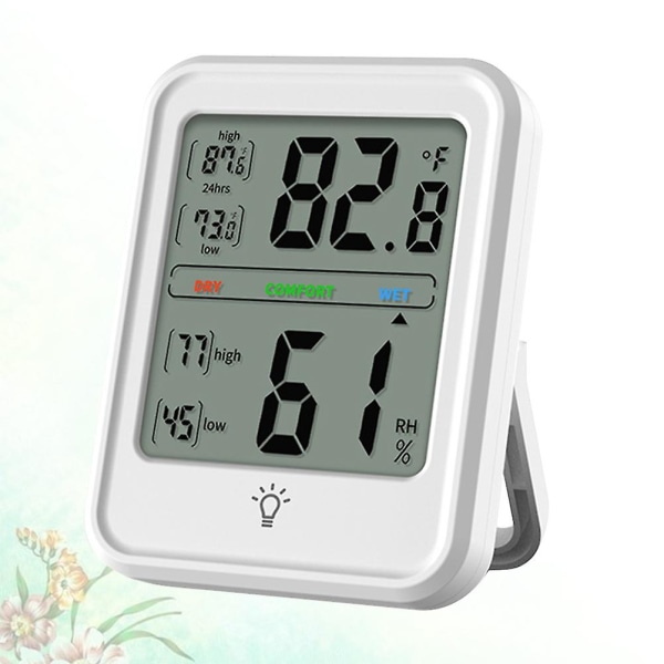 Wifi-termometer Luftfuktighetsmätare inomhus inomhus utomhus väderstation Personlig väderstation
