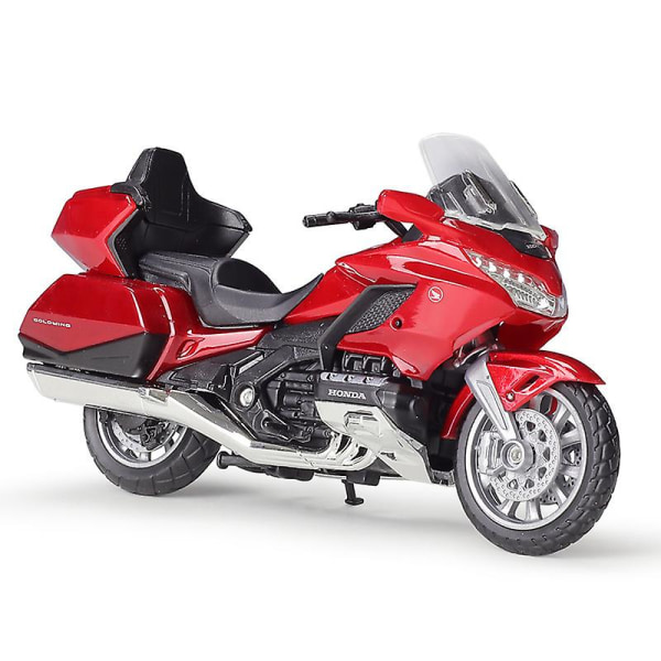 1:18 Honda Gold Wing Gjutna fordon Samlarobjekt Hobby Motorcykelmodell Leksaker db Honda Gold Wing