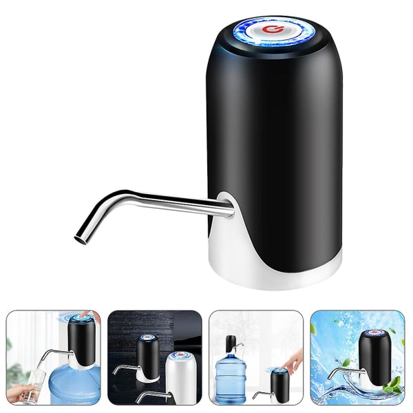 Hydro Jug Vandflaske Vandflaske Pumpe Vandflaske Dispenser Usb Opladning Vandpumpe Watter Flaske