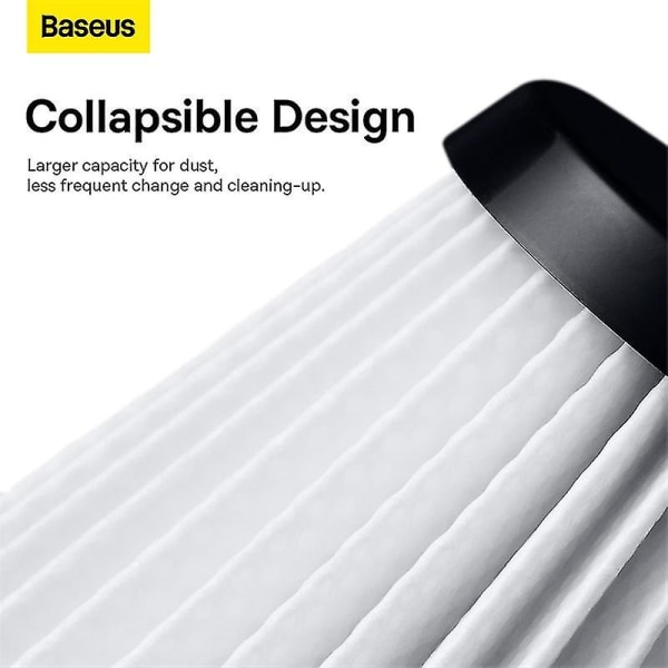 Baseus 2 stk. Hepa-filter Kompatibel Baseus A3 Lite 12000pa Bilstøvsugerfiltre_ Db 2pcs Black