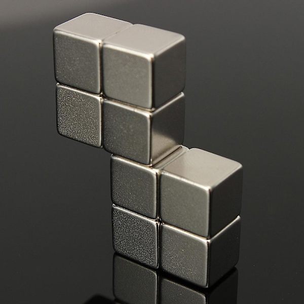 20x20x20mm N50 Superstarka kubiska blockmagneter sällsynta jordartsmetaller kylskåpsmagnet db As Picture