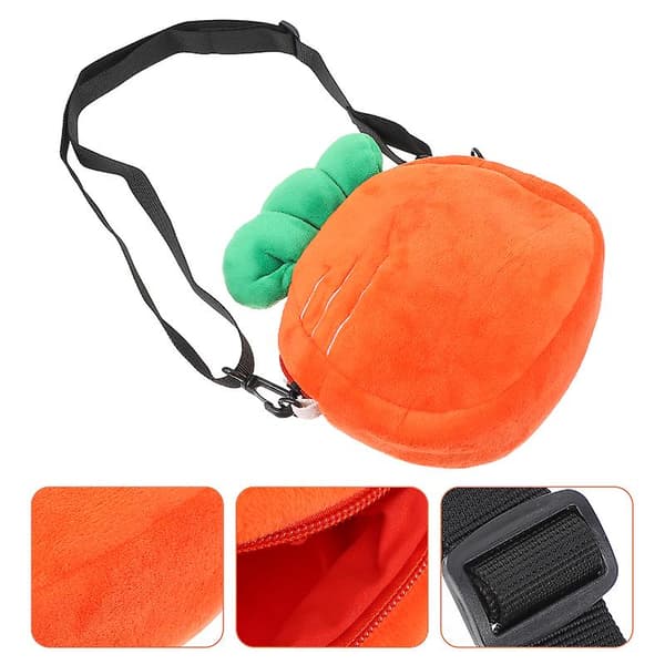 1 stk. Guler Plys Taske DB Orange