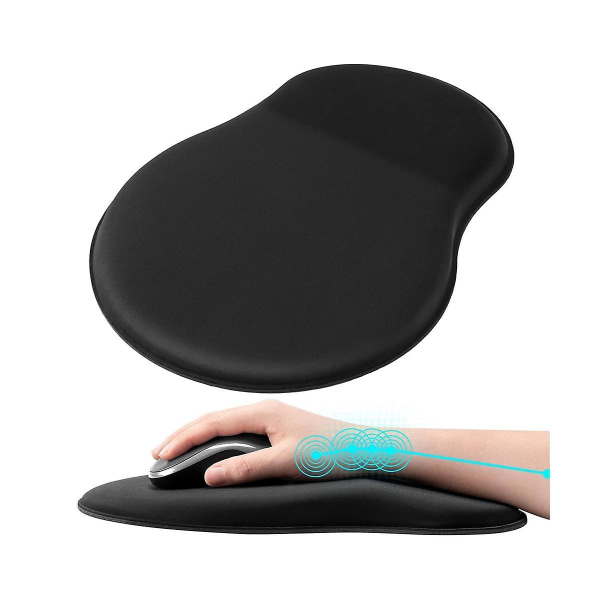 Mouse Pad Support Wrist, Ergonomic Mousepad With Wrist Rest Mousepad With Non- Mouse Mat For Office