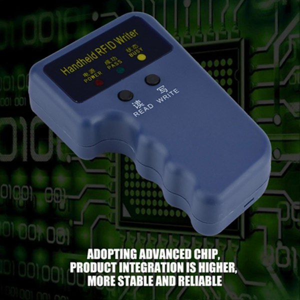 RFID Kort Kopimaskin Skriver Duplikator med 6 Skrivbare Brikker og Kort - Håndholdt Design [db]