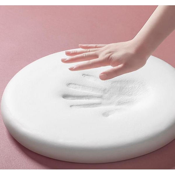 Stolepude, Rund Memory Foam Sædepude Lændestøttepude Til Stol db light grey M