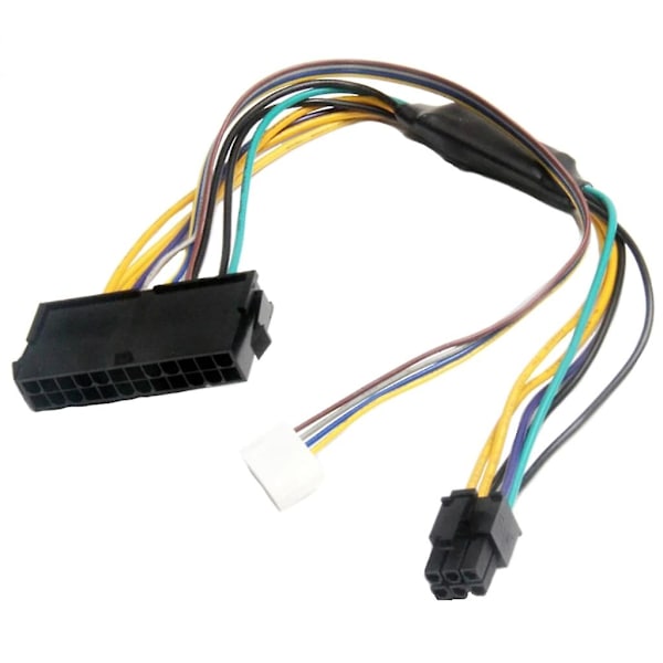 Huvud 24-pin till 6-pin Pcie strömadapterkabel för 8100 8200 8300 [DB]
