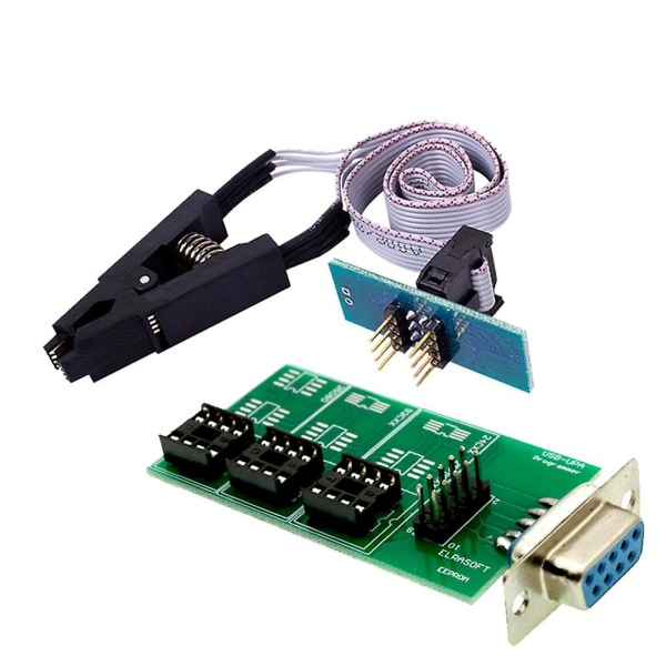 Upa USB V1.3 Xprog Ecu Chip Tuning Programmer Eeprom Board Adapter Med Sop8 Soic8 Clip För 24cxx &